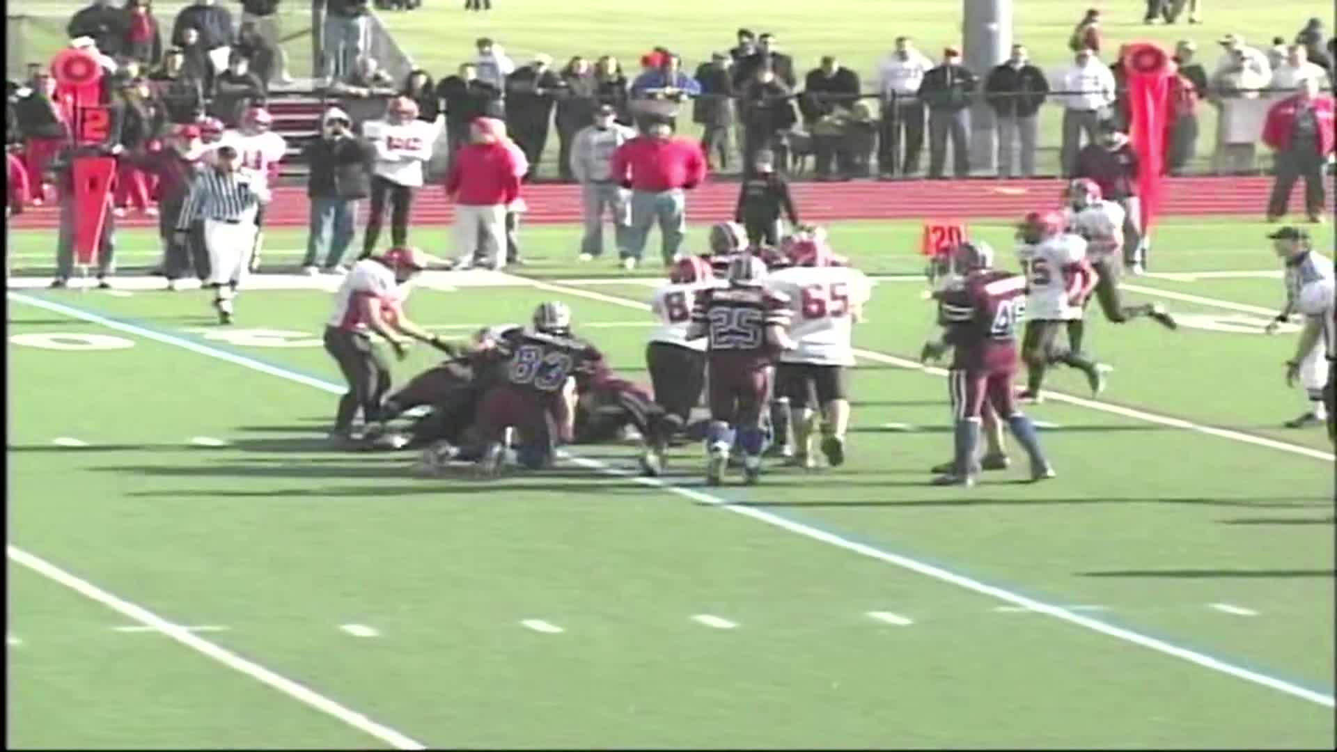 WHS Football vs Belmont - November 27, 2008