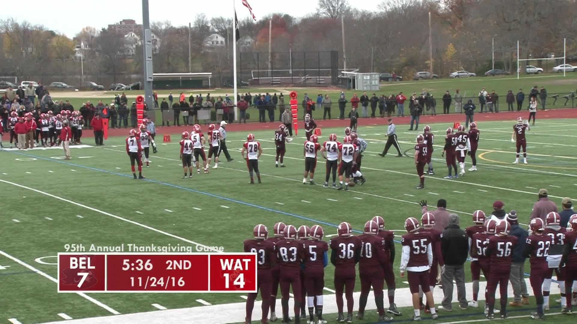 Thumbnail image for WHS Football vs Belmont - November 24, 2016