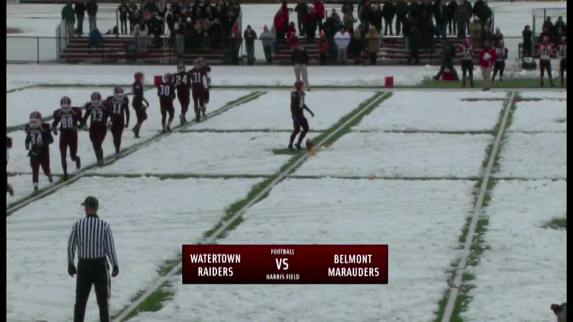 Thumbnail image for WHS Varsity Football vs Belmont - November 27, 2014