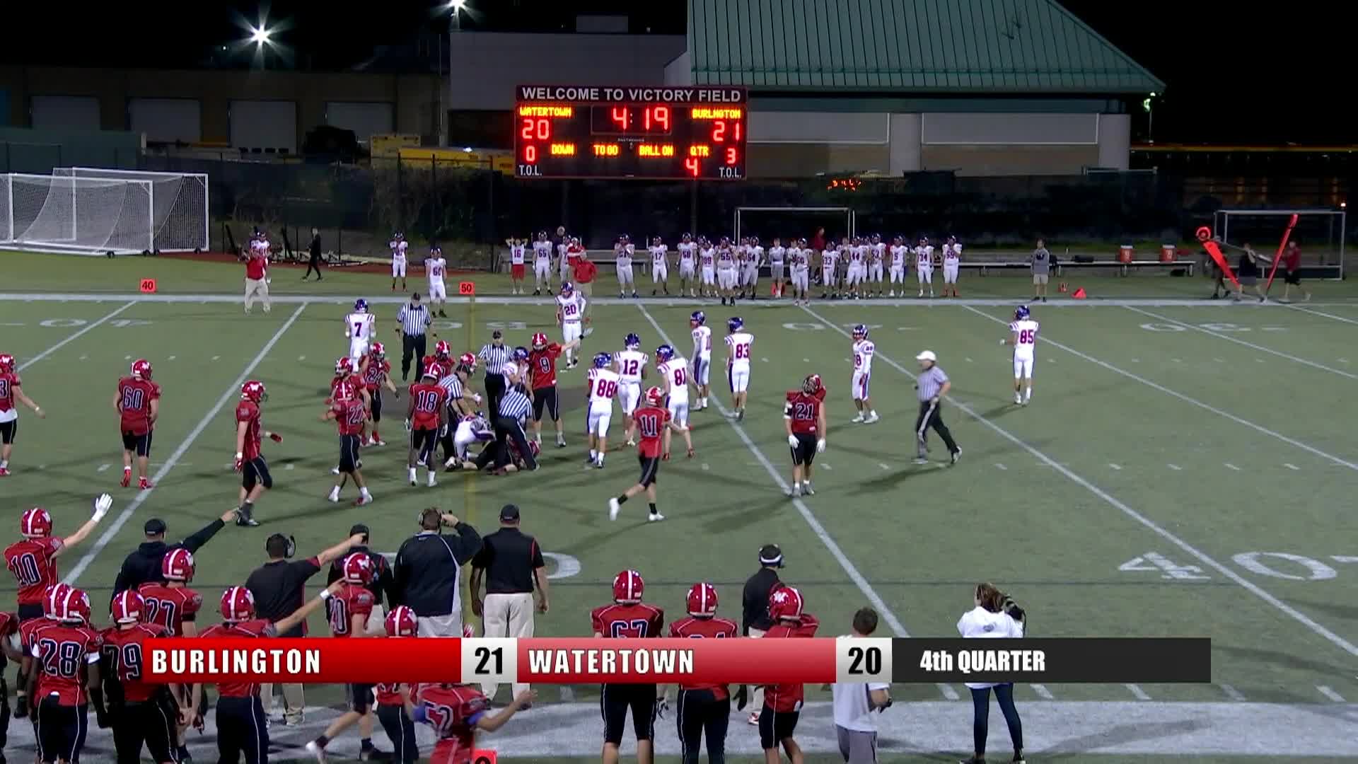 Thumbnail image for WHS Football vs Belmont - November 28, 2019