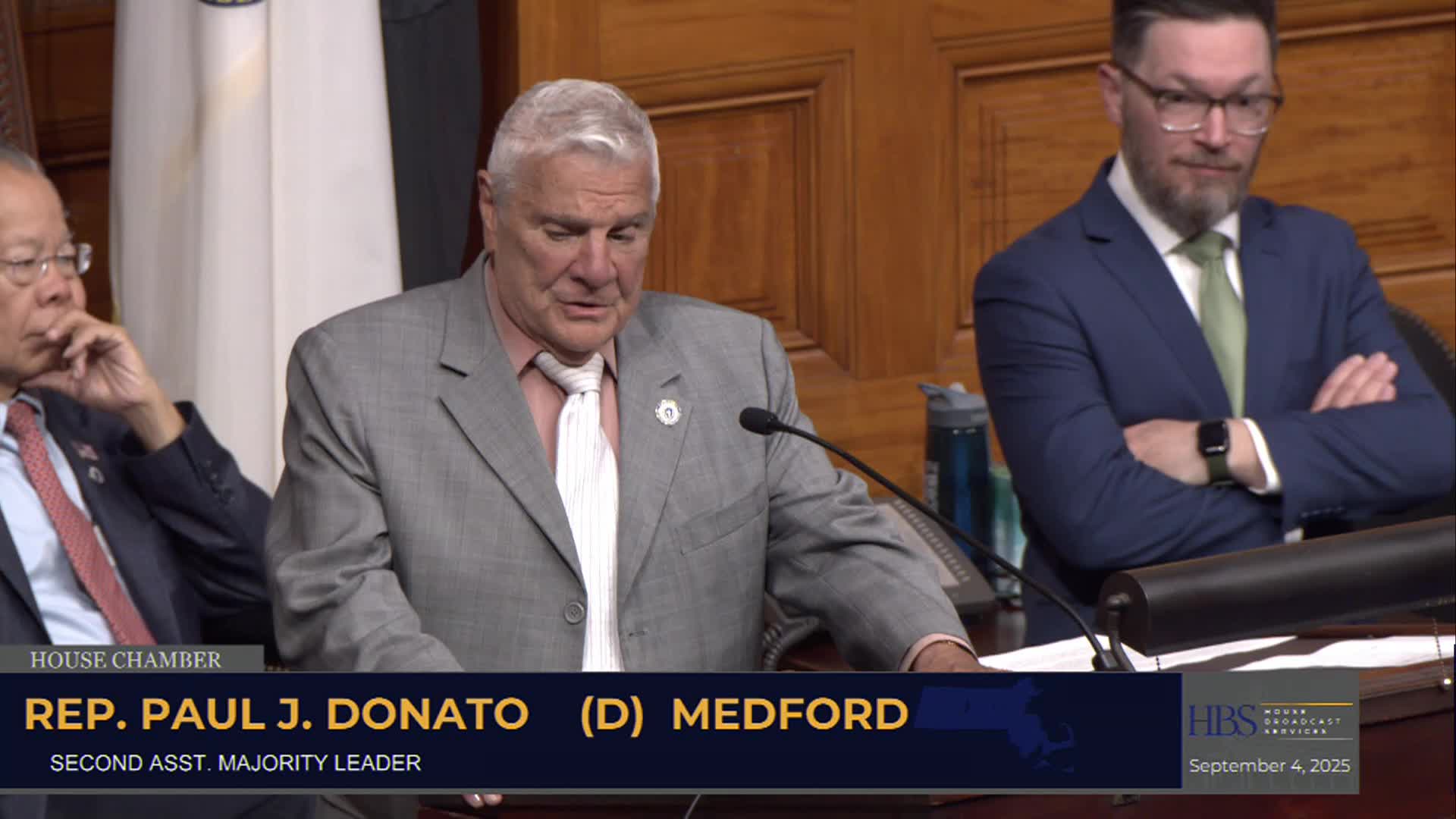 Massachusetts House of Representatives Session - September 15, 2025