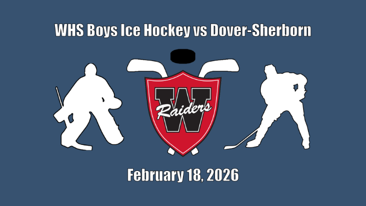 Thumbnail image for WHS Boys Hockey vs Dover-Sherborn - February 18, 2026