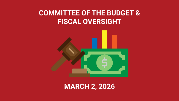 Thumbnail image for Committee of the Budget and Fiscal Oversight - March 2, 2026
