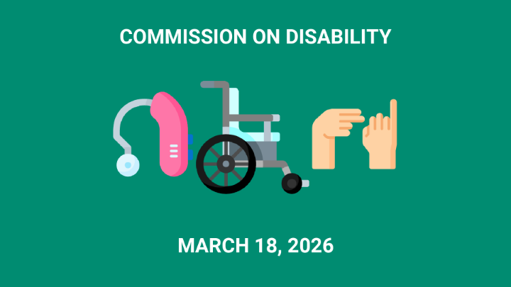 Thumbnail image for Commission on Disability - March 18, 2026