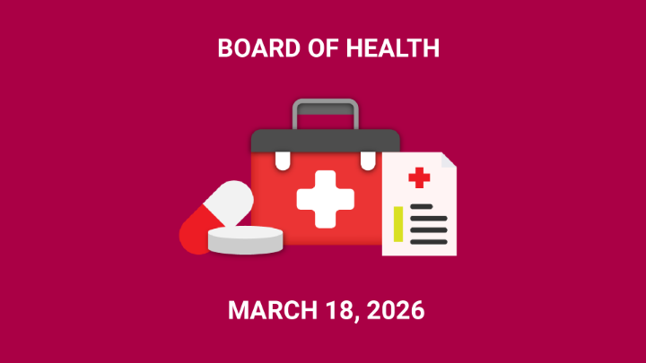 Thumbnail image for Board of Health - March 18, 2026
