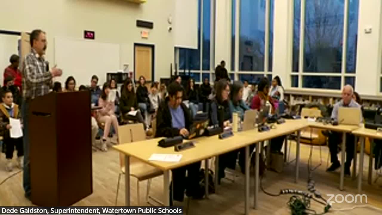 Thumbnail image for (Live) School Committee - March 23, 2026
