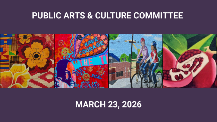 Thumbnail image for Public Arts and Culture Committee - March 23, 2026