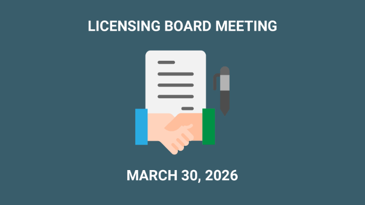 Thumbnail image for Licensing Board - March 30, 2026