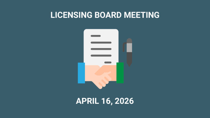 Thumbnail image for Licensing Board - April 16, 2026