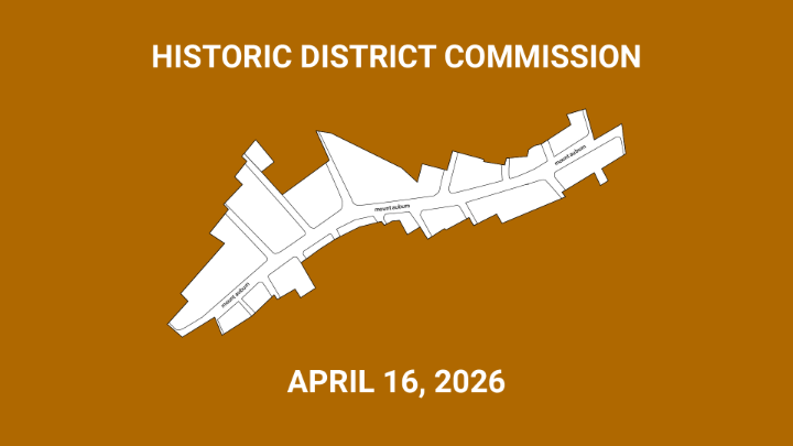 Thumbnail image for Historic District Commission - April 16, 2026