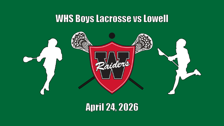 Thumbnail image for WHS Boys Lacrosse vs Lowell - April 24, 2026