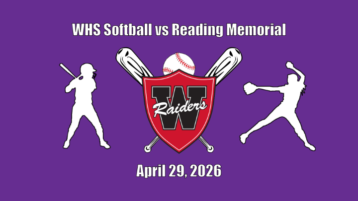 Thumbnail image for WHS Softball vs Reading Memorial - April 29, 2026