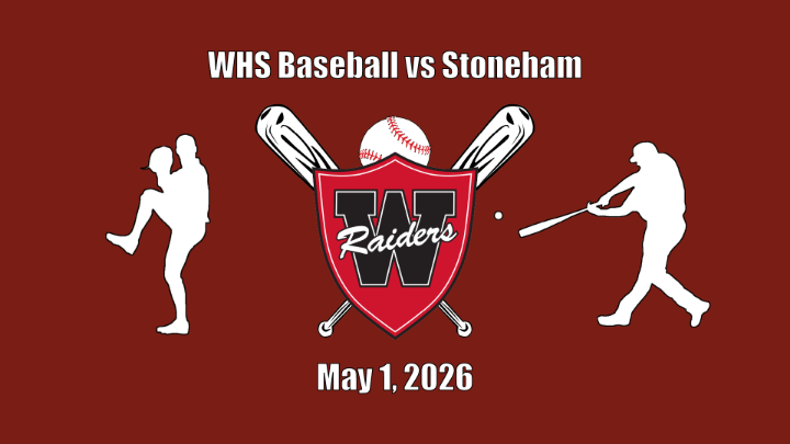 Thumbnail image for WHS Baseball vs Stoneham - May 1, 2026