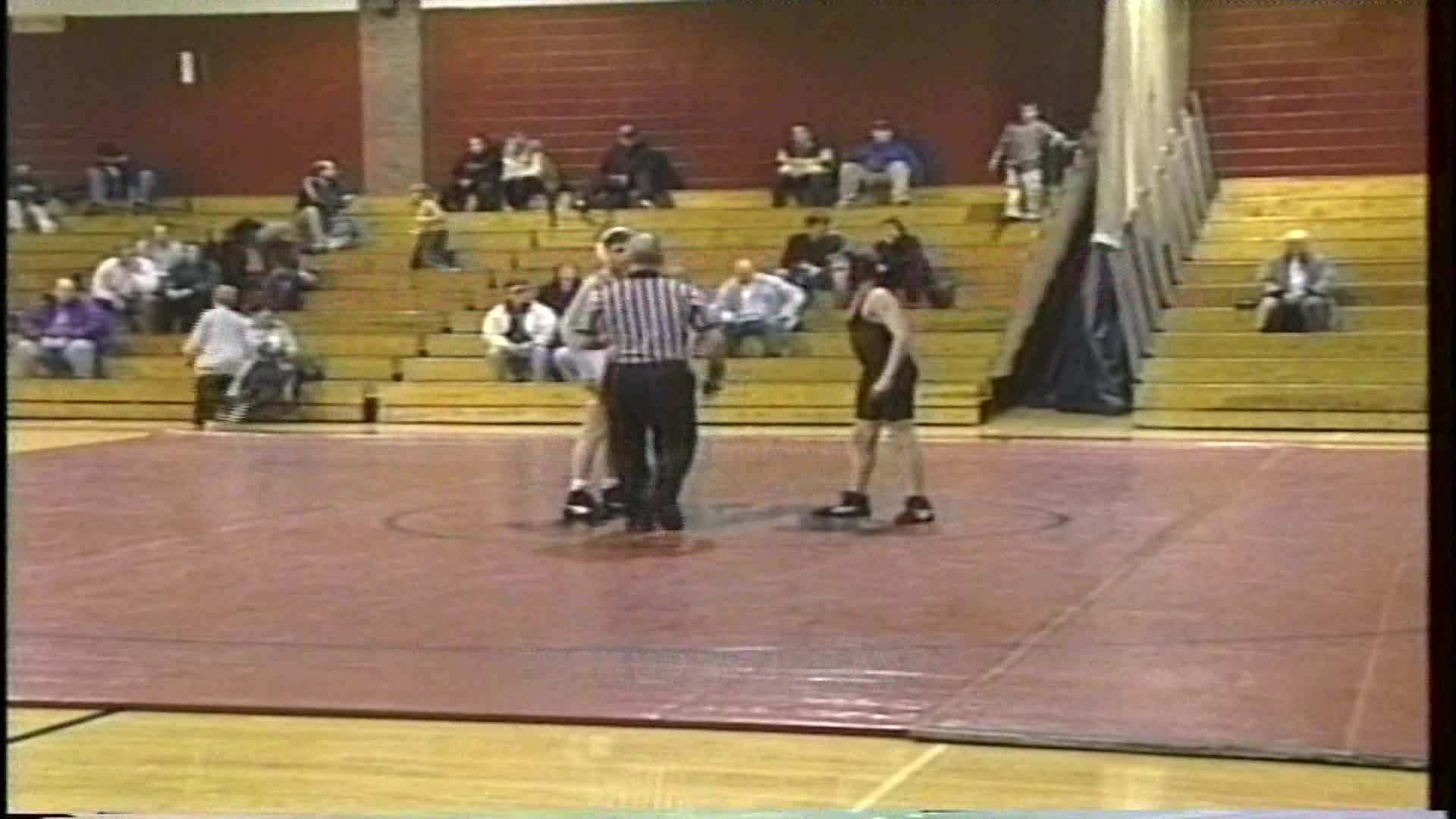 WHS Wrestling vs Somerville - February 1, 2000